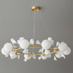 Gingko Orb Chandelier