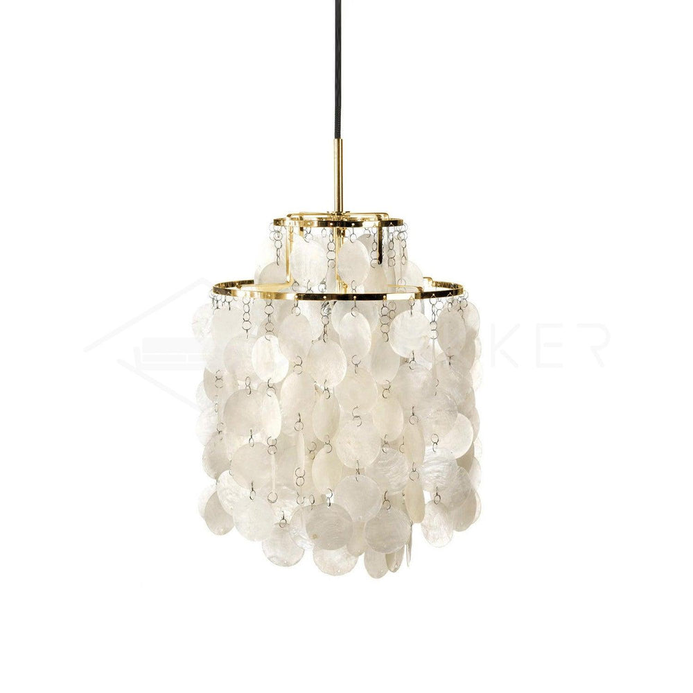 Round Shell Chandelier