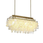 Round Shell Chandelier