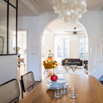 Round Shell Chandelier