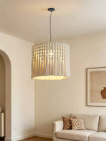 Cotton Tassel Pendant Lamp