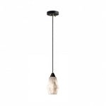 Faceted Alabaster Cluster Chandelier