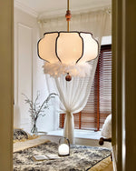 Feathered Lantern Pendant Light