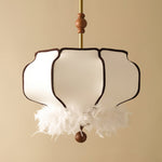Feathered Lantern Pendant Light