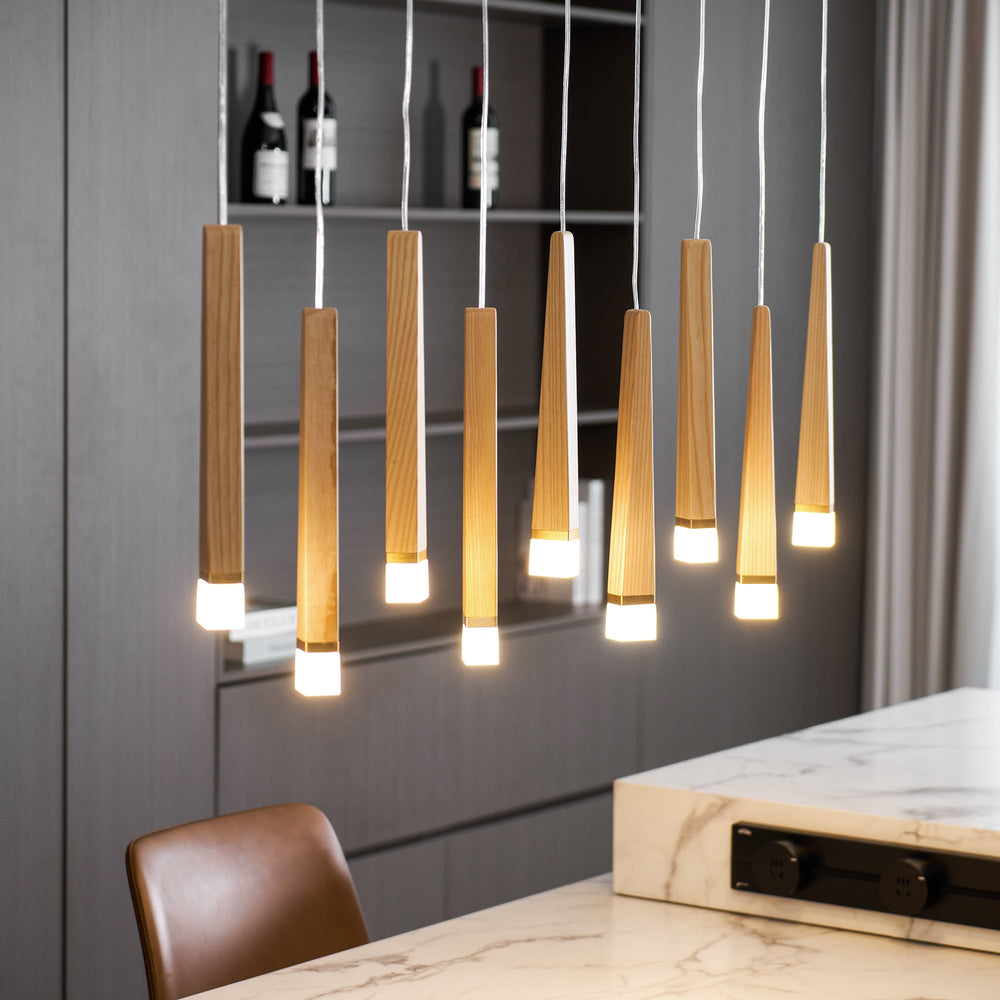 Firewood Stick Chandelier