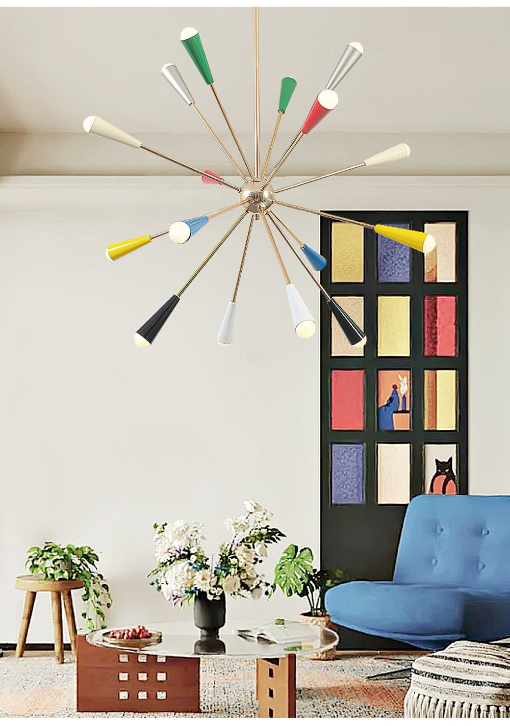 Firework Pop Chandelier