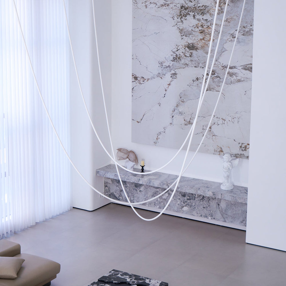 Flexible Curve Pendant Lamp – Adjustable Modern Ceiling Light