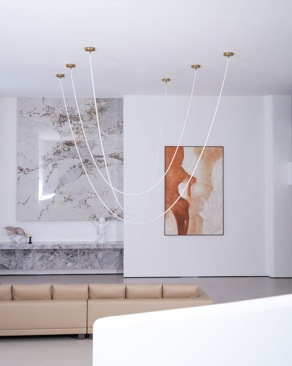 Flexible Curve Pendant Lamp – Adjustable Modern Ceiling Light