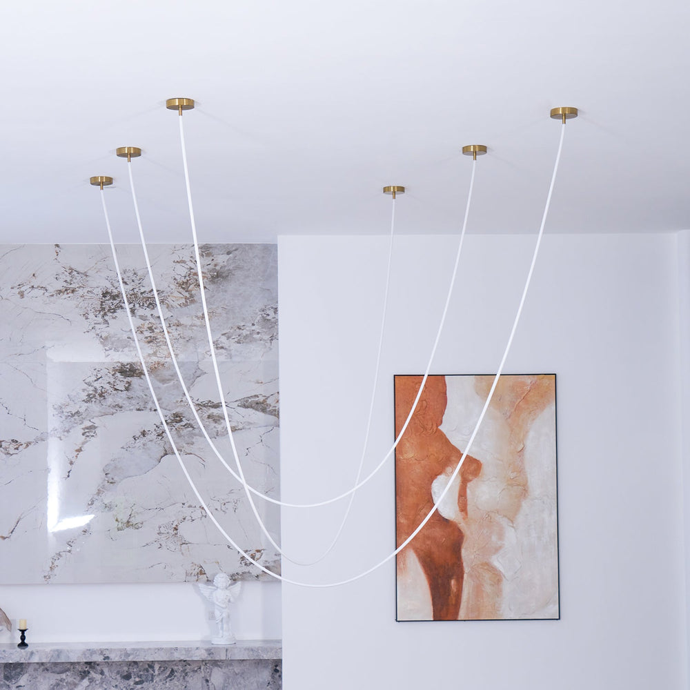 Flexible Curve Pendant Lamp – Adjustable Modern Ceiling Light