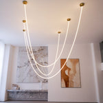 Flexible Curve Pendant Lamp – Adjustable Modern Ceiling Light