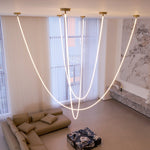 Flexible Curve Pendant Lamp – Adjustable Modern Ceiling Light
