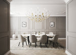 Floating Leaves Chandelier