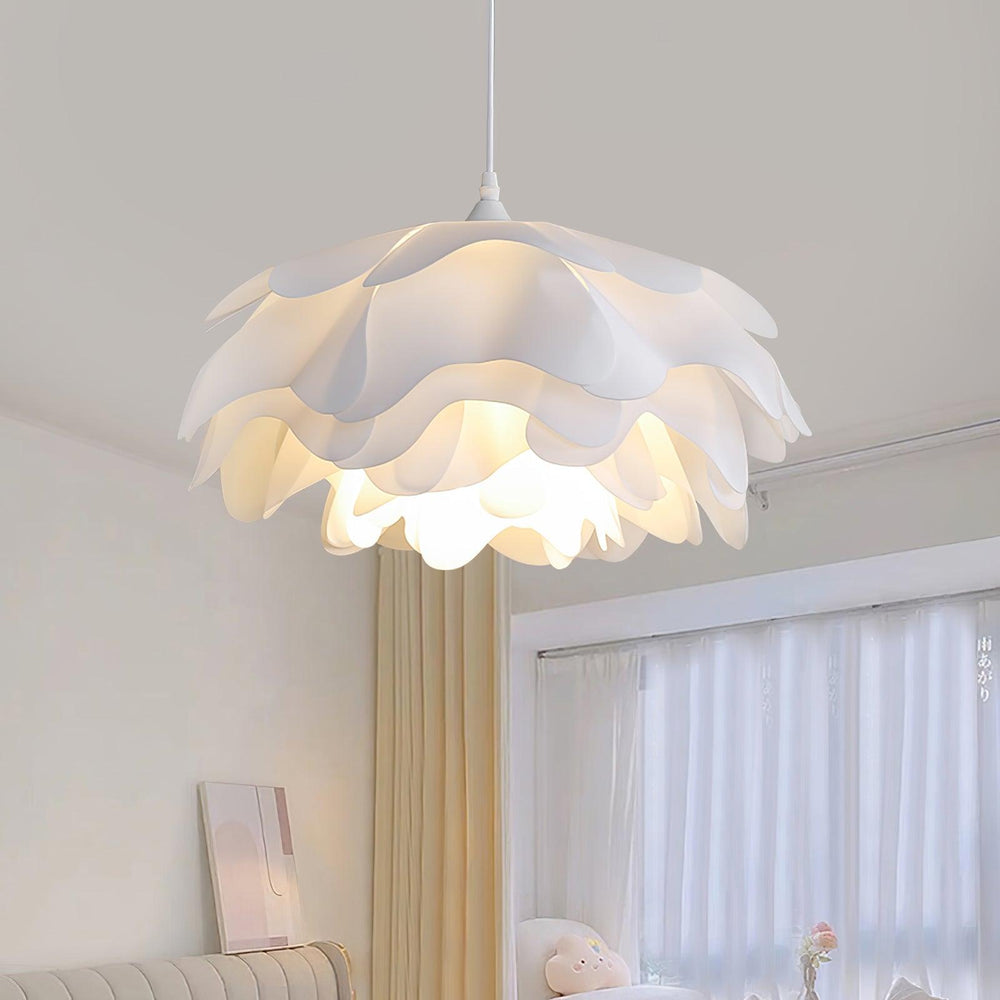 Bloom Petal Pendant Lamp – Layered Acrylic Flower