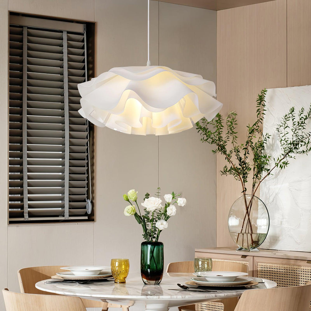 Bloom Petal Pendant Lamp – Layered Acrylic Flower
