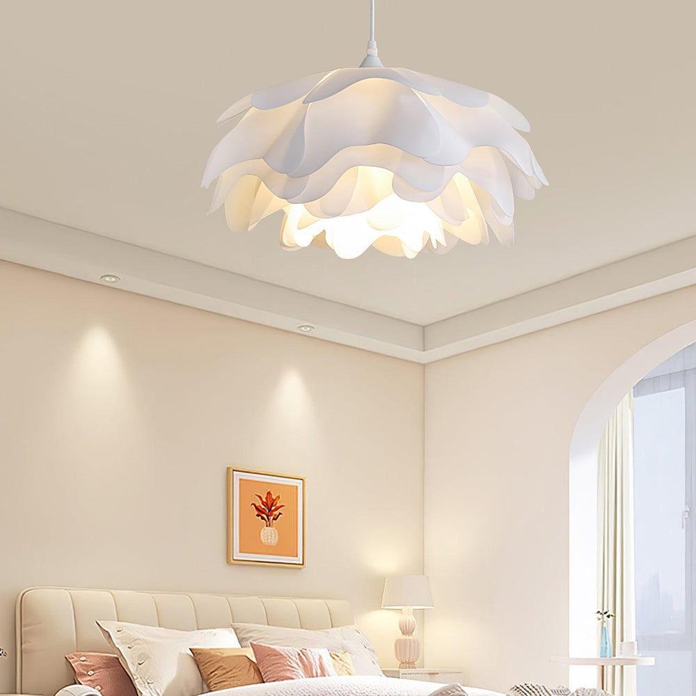 Bloom Petal Pendant Lamp – Layered Acrylic Flower