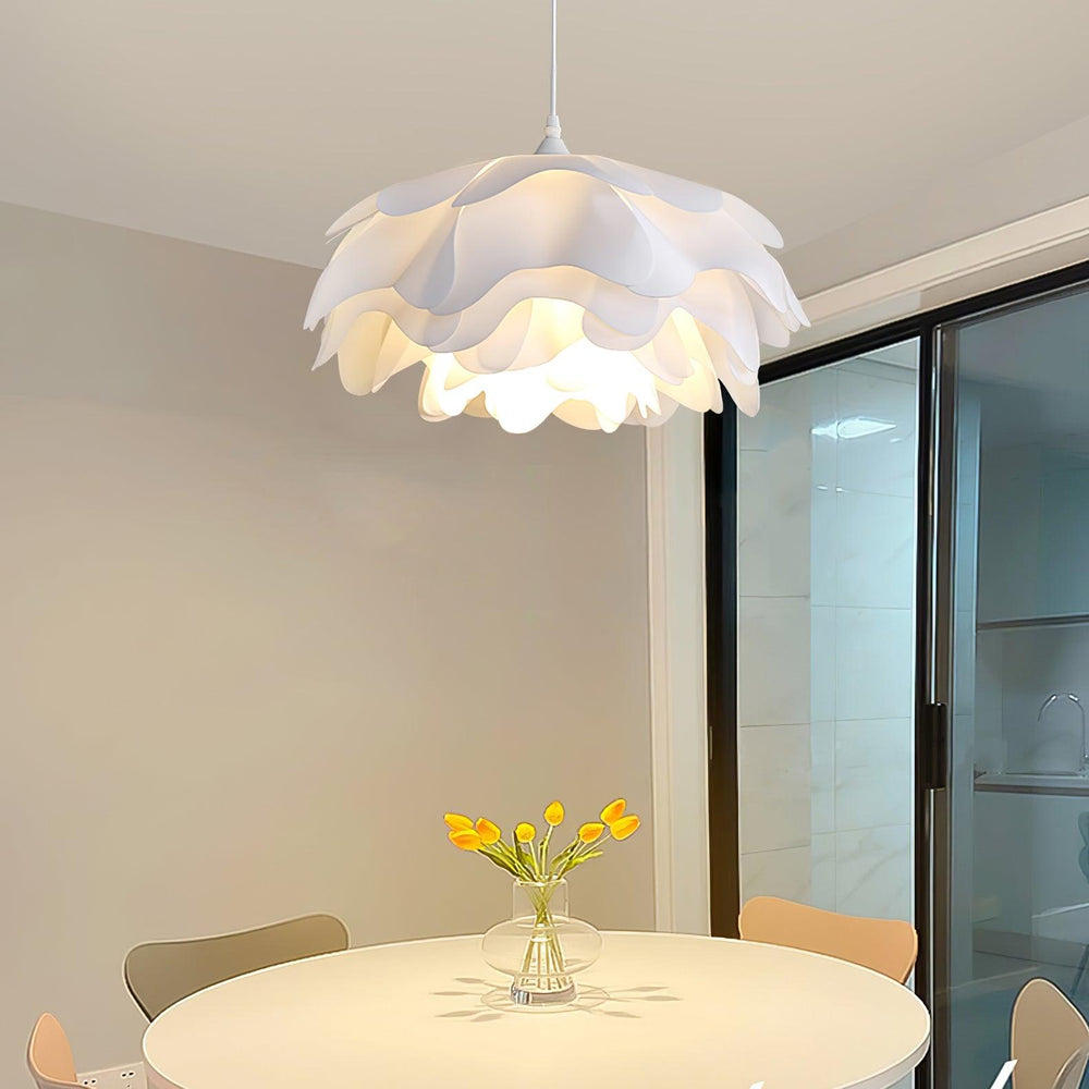 Bloom Petal Pendant Lamp – Layered Acrylic Flower