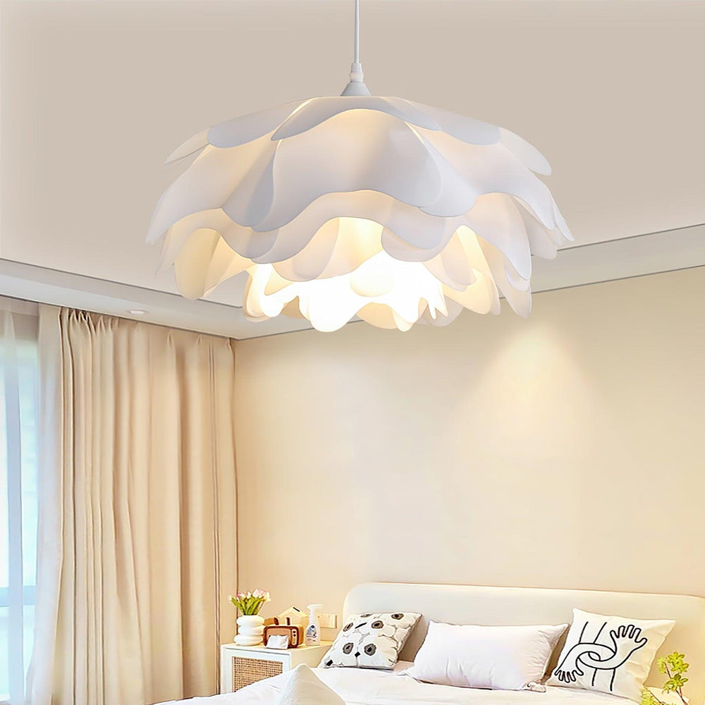 Bloom Petal Pendant Lamp – Layered Acrylic Flower