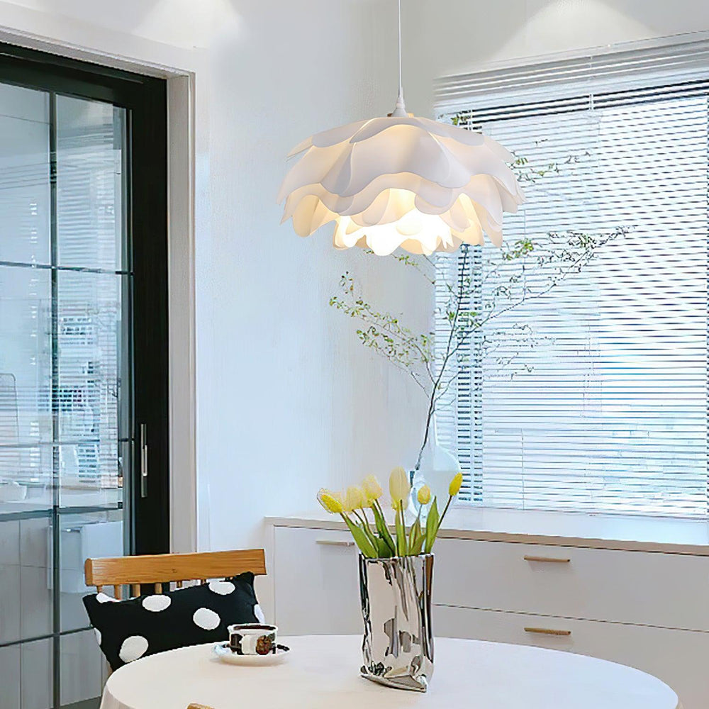 Bloom Petal Pendant Lamp – Layered Acrylic Flower