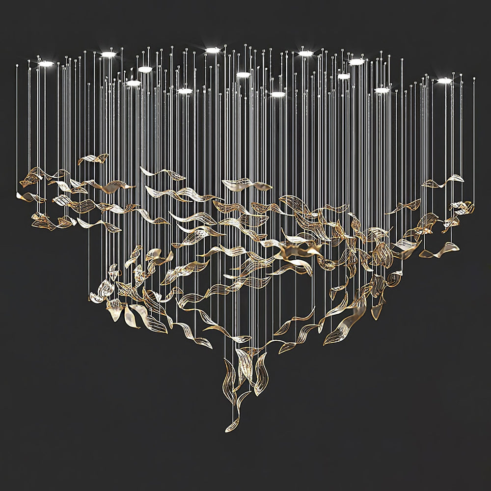 Fluttering Leaves Chandelier