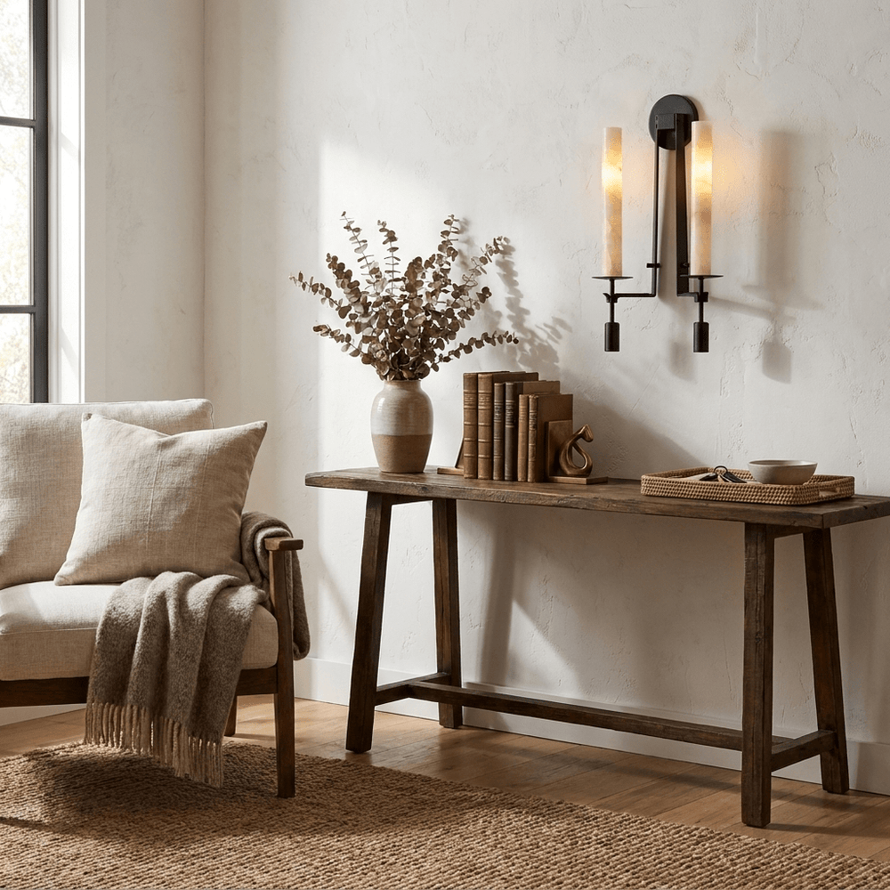 Fontanelle Alabaster Wall Lamp