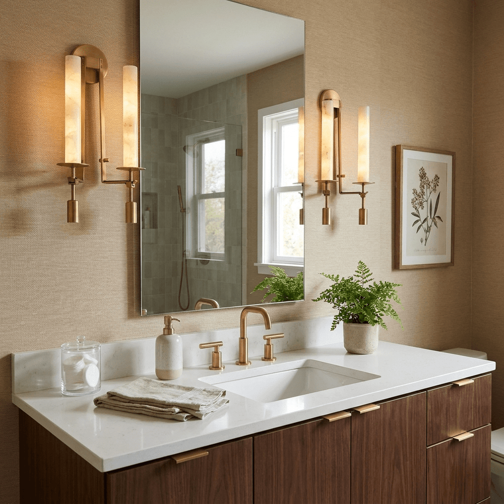 Fontanelle Alabaster Wall Lamp