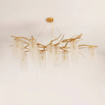 Modern Art Glass Crystal Chandelier