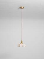French Flower Pendant Light