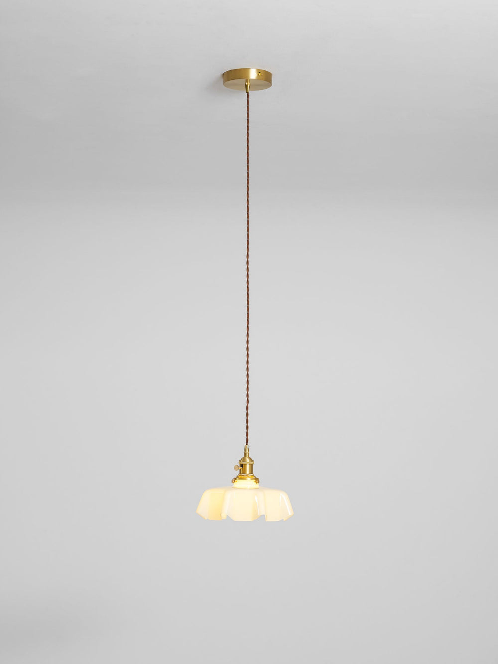 French Flower Pendant Light