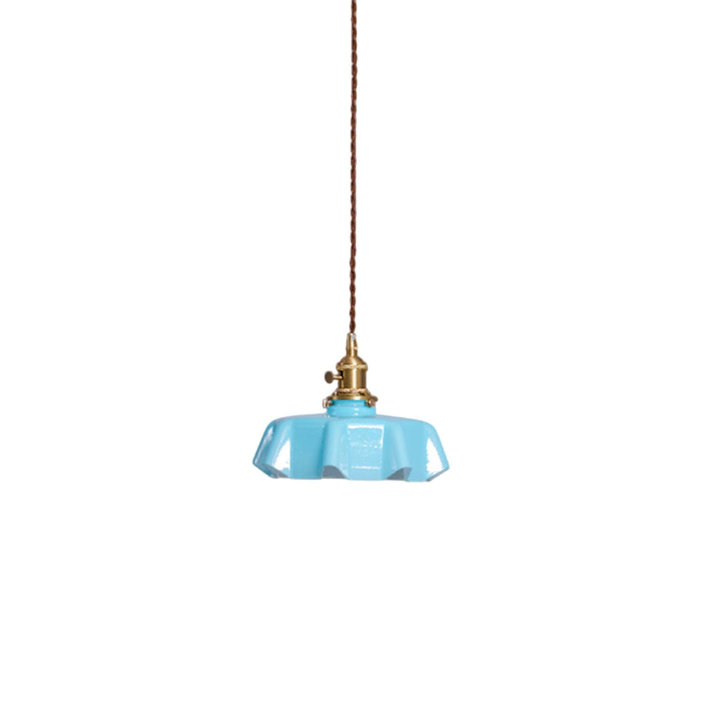 French Flower Pendant Light