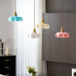 French Flower Pendant Light
