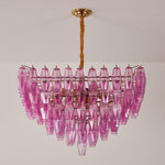 Fuchsia Prism Empire Chandelier