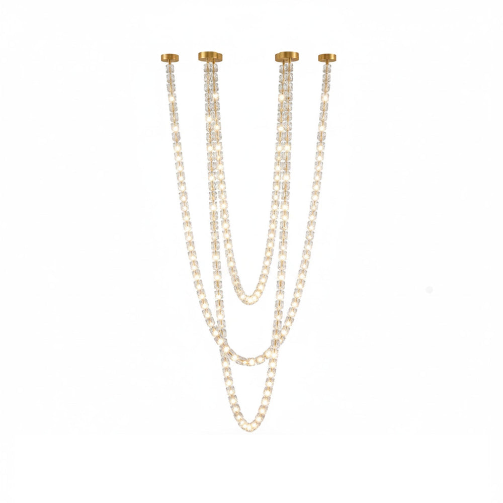 Gabriel Gold Chandelier
