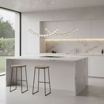 The Gabriel Curved LED Chandelier | Custom Size &