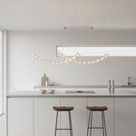 The Gabriel Curved LED Chandelier | Custom Size &