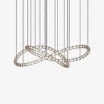 Gabriel Infinity Loop LED Chandelier