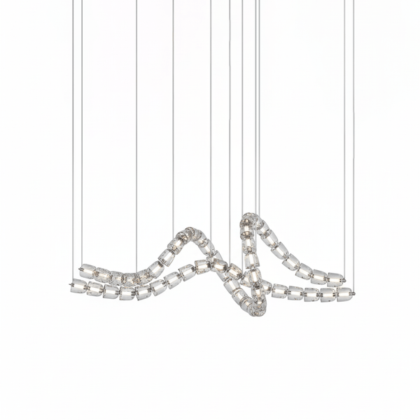 Gabriel Waveform LED Chandelier