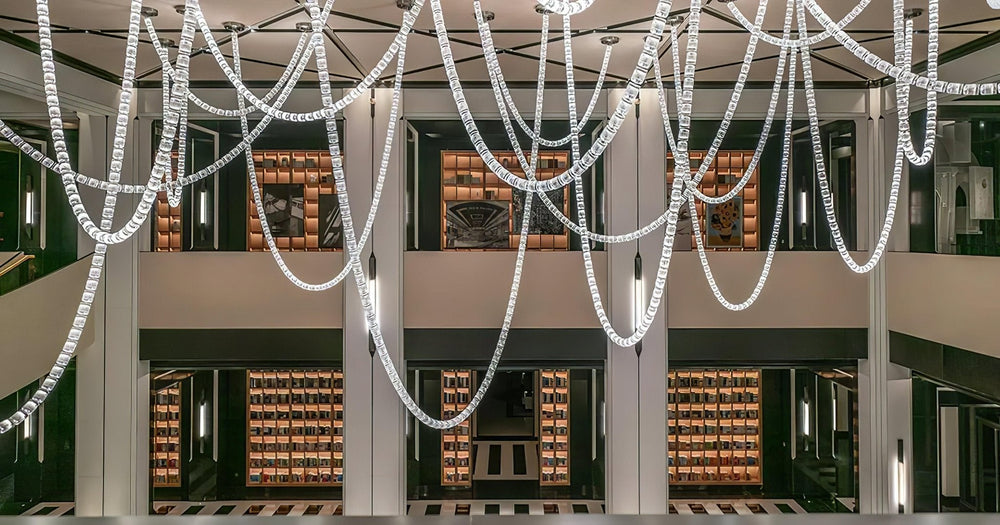 Gabriel Waveform LED Chandelier