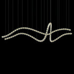 Gabriel Waveform LED Chandelier