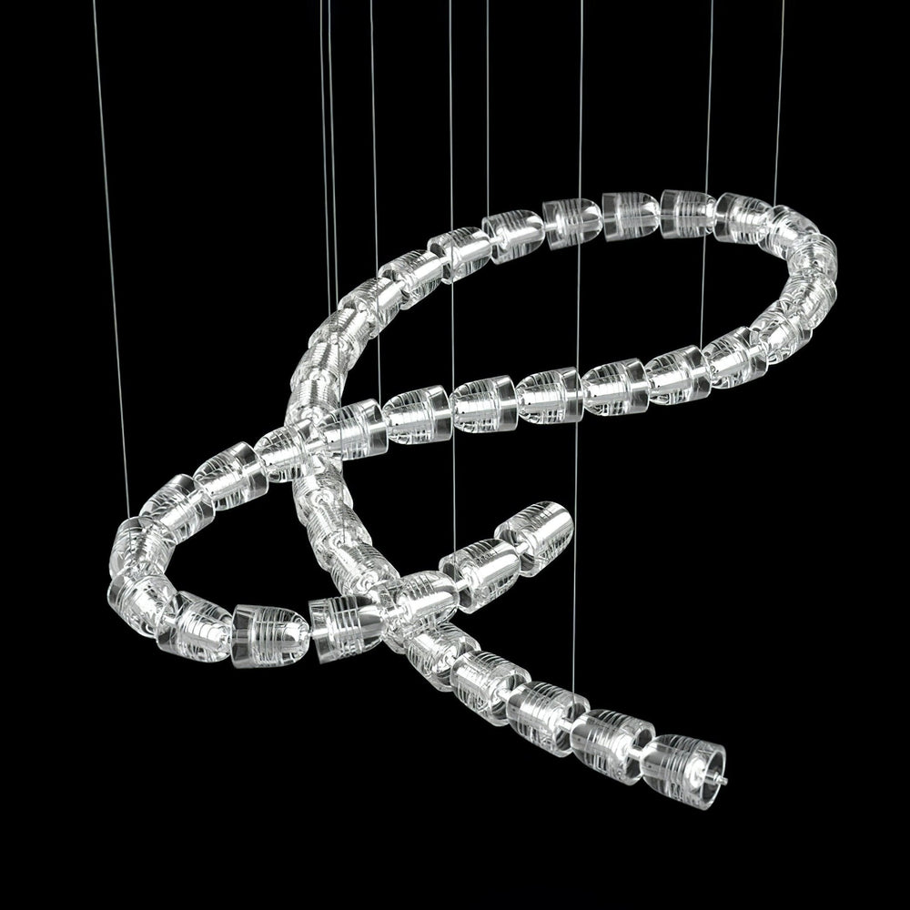 The Gabriel Knot LED Chandelier | Custom Size &