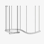 Gabriel Wave LED Chandelier