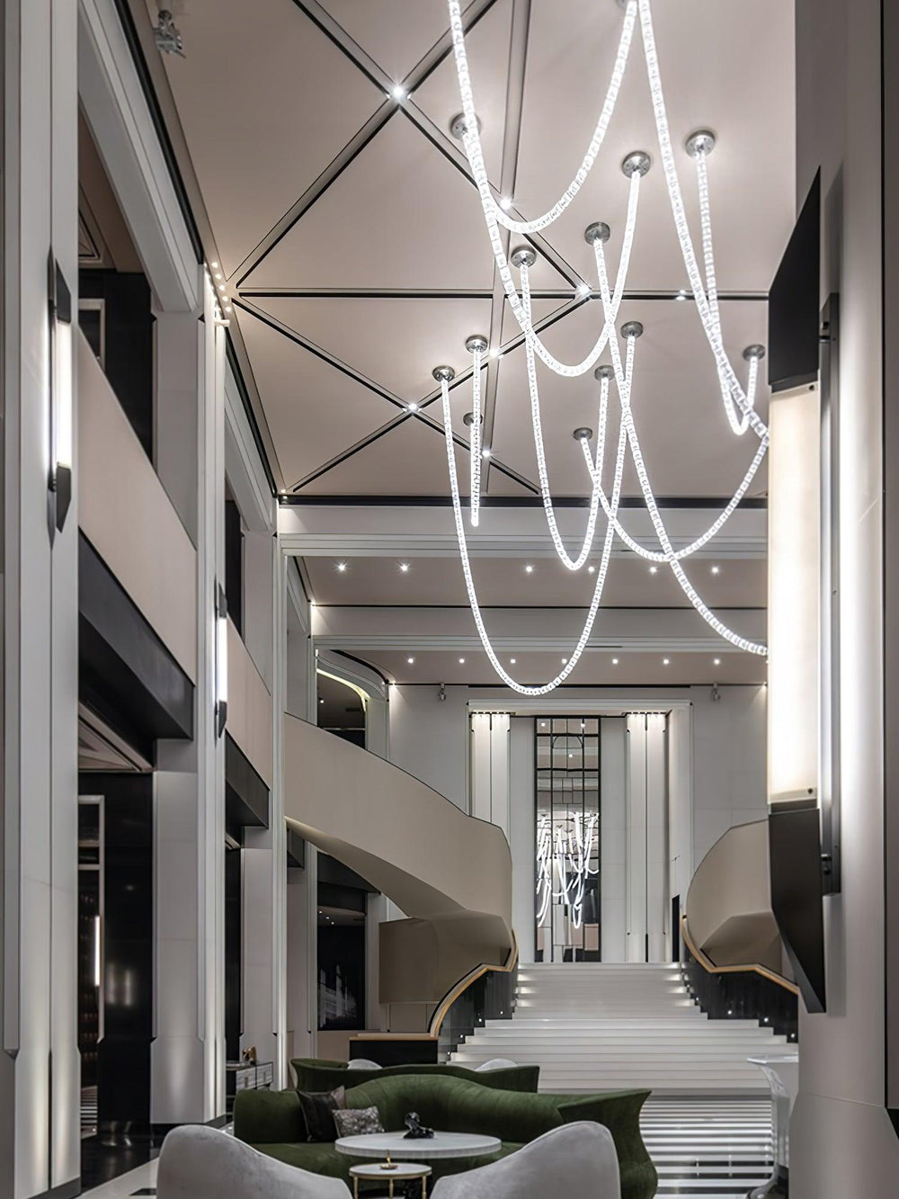 The Gabriel Branch LED Chandelier | Custom Size &