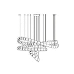 Gabriel Chrome Chandelier