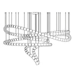 Gabriel Chrome Chandelier