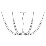 Gabriel Chrome Chandelier
