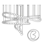 Gabriel Chrome Chandelier
