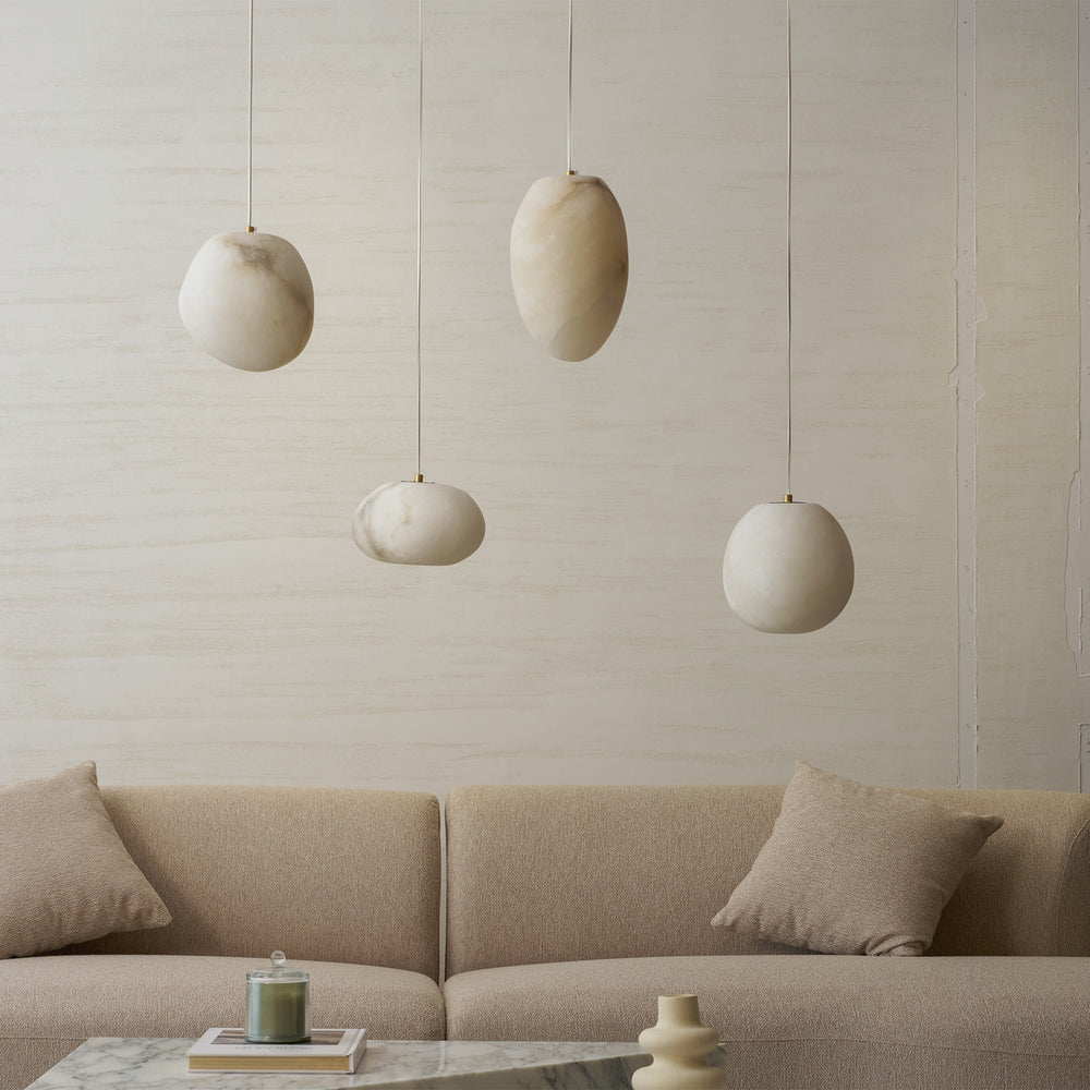 Pebbles Alabaster Pendant Lamp