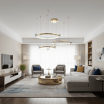 Blue Butterfly Chandelier