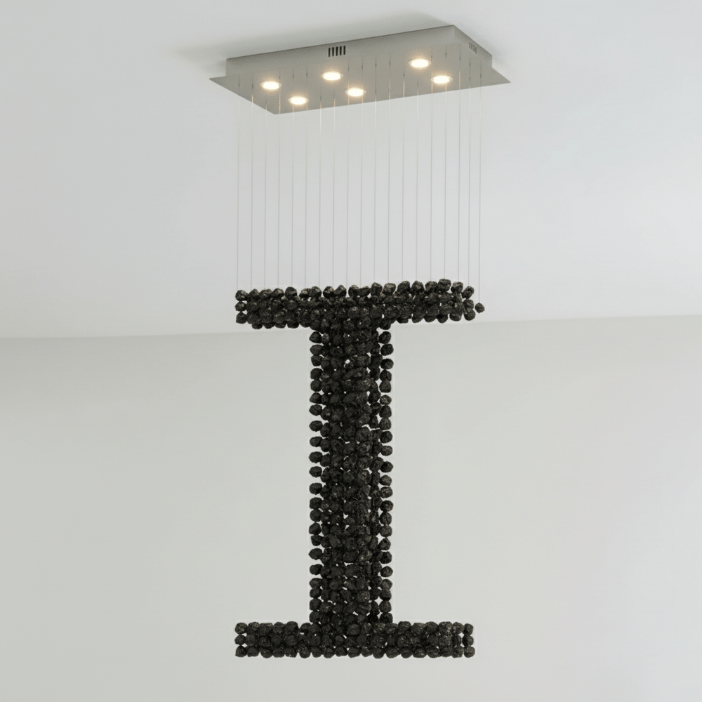 Charcoal Chandeliers I