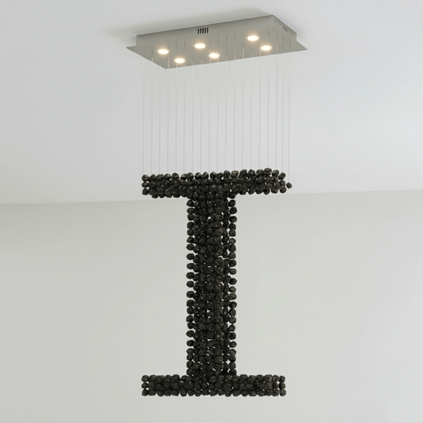 Charcoal Chandeliers I