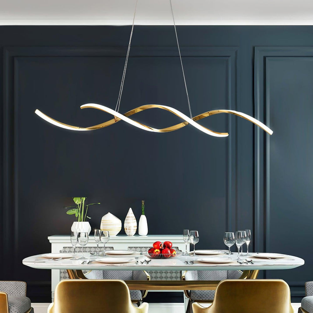 Gentle Waves Pendant Light